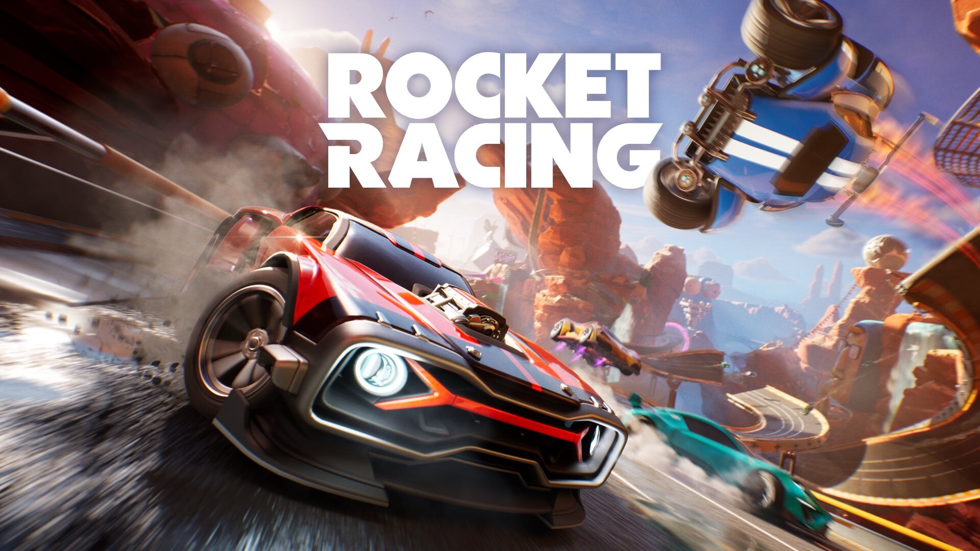 Image of Rocket racing keyart